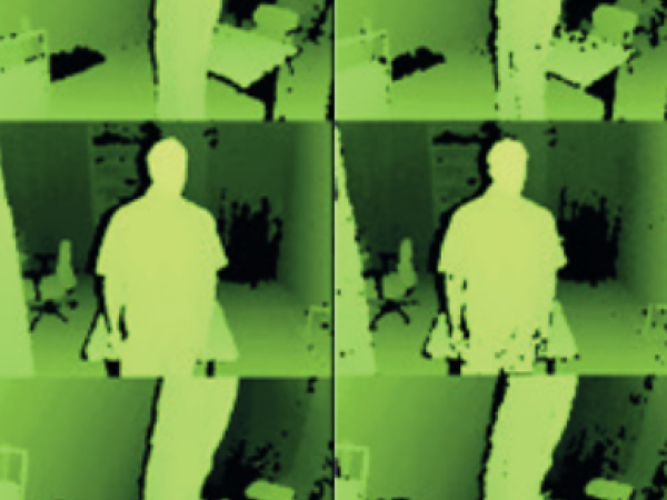 Depth images filtering in distributed streaming